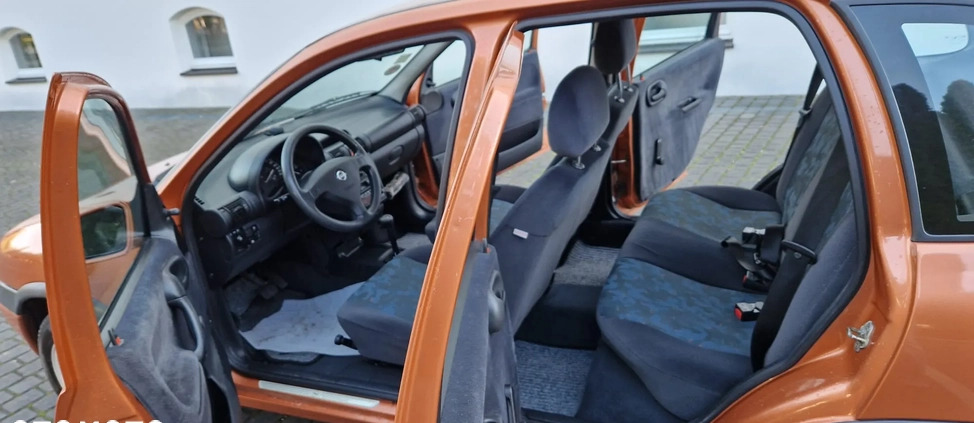 Opel Corsa cena 6999 przebieg: 151300, rok produkcji 2000 z Swarzędz małe 92